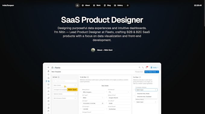 build startup, portfolio and company websites using nestjs