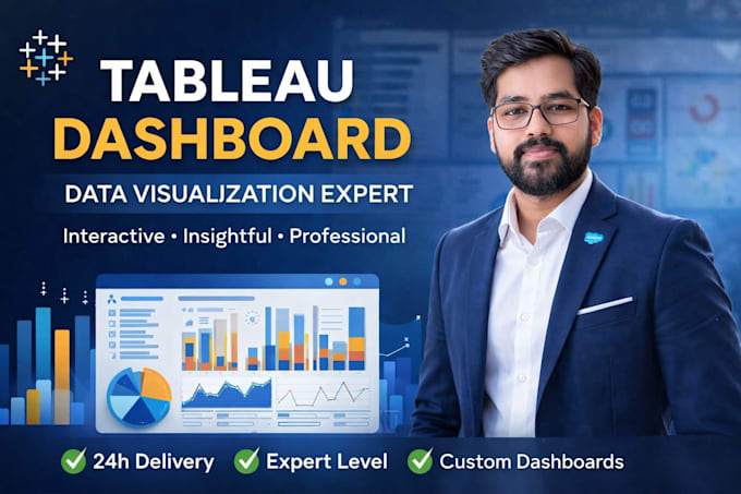 create tableau dashboards to analyze data and generate reports