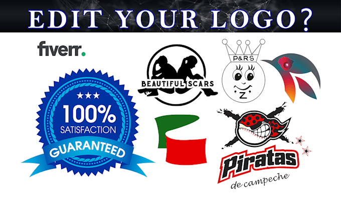 do redraw, vectorize, trace, recreate your logo into vector