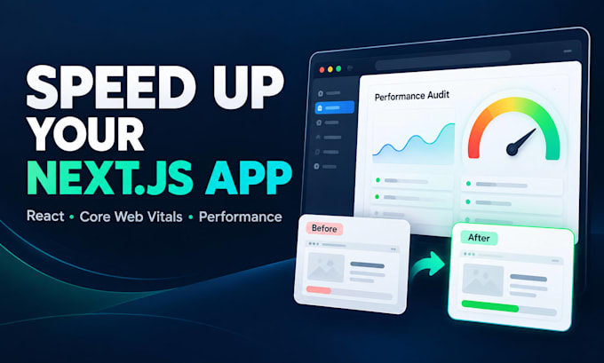 optimize react and next js website performance