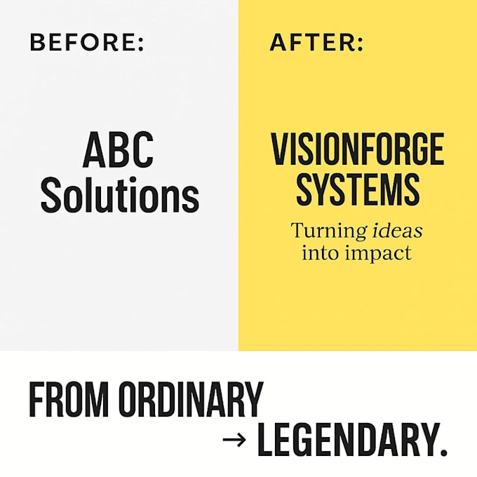 Create taglines and naming systems to elevate your brand by ...