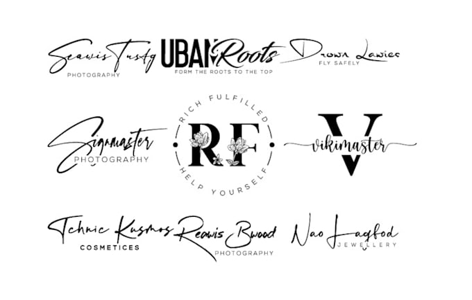 Design handwriting, scripted, signature, cursive, handwritten logo for ...