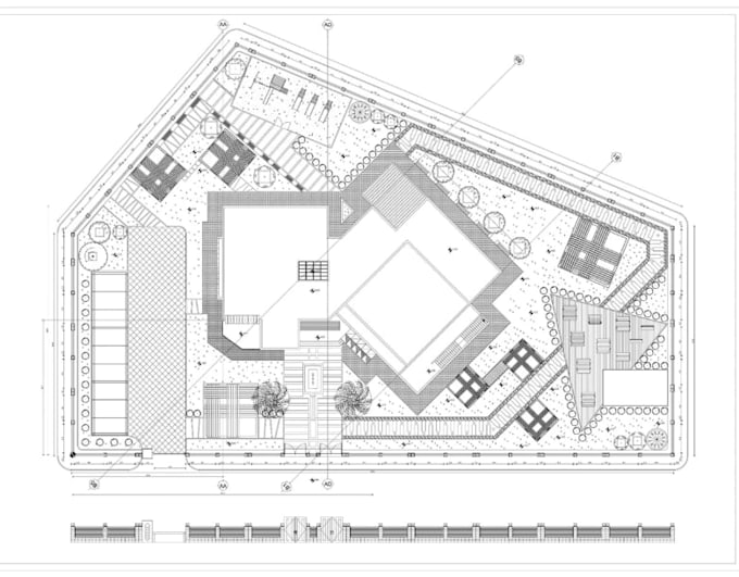 contruct institutional digital layout,evacuation plan,master siteplan, bim model