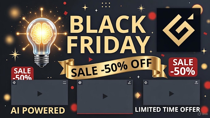 create high converting black friday ad videos using ai tools