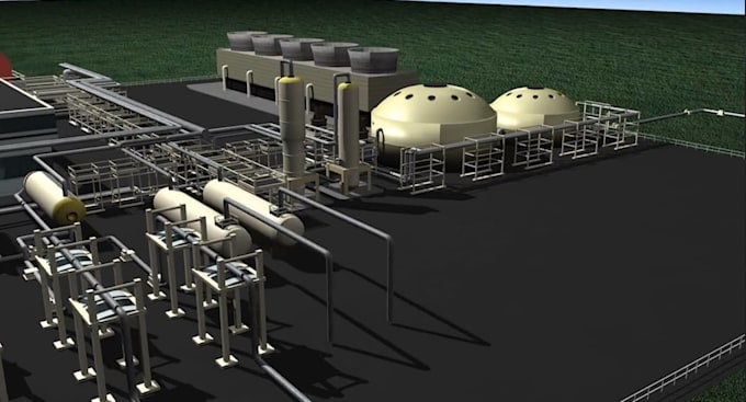 3d Power In Do 3d energy system, industrial workflow visual power plant process ...
