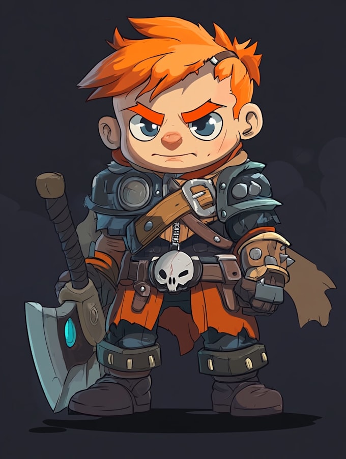 draw 2d game character or 2d game