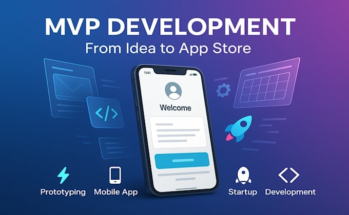 develop startup app prototype rapid prototyping mobile mvp development