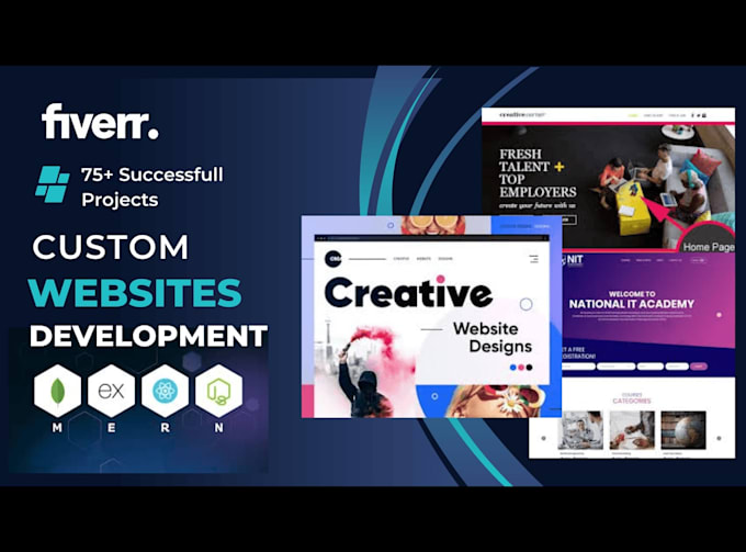 be full stack website developer custom website designer developer
