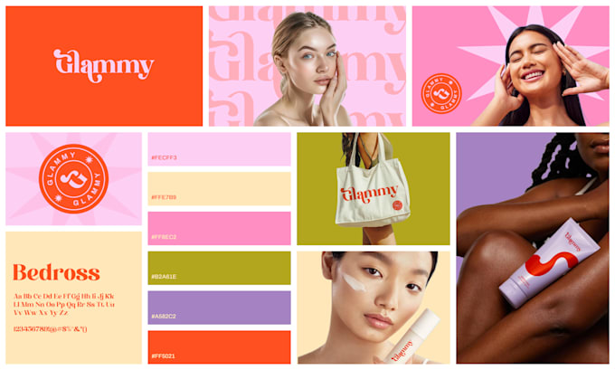 design a playful logo and bold brand identity