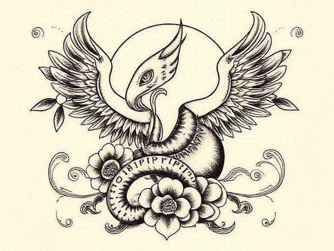create new tradition tattoo design for you