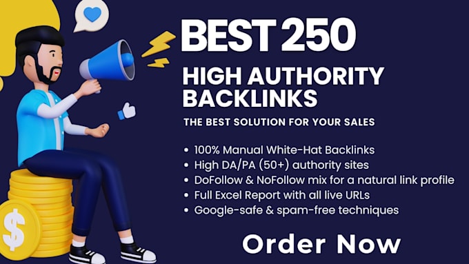 create high authority backlinks to boost your website ranking
