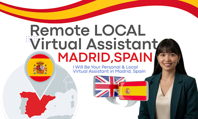 local virtual assistant in madrid, spain