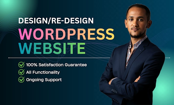 design or redesign and develop wordpress website and ecommerce website