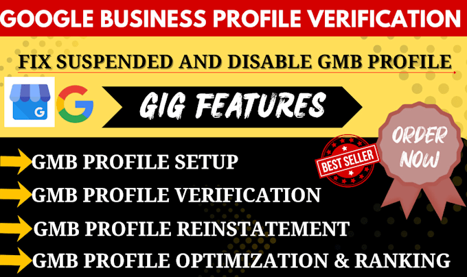 reinstate, do google business profile verification and fix suspended gmb profile