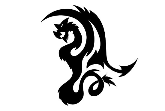 Design a dragon tribal tattoo by Crystalix | Fiverr
