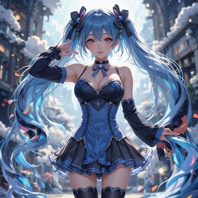 charming anime fan illustrations cute expressive
