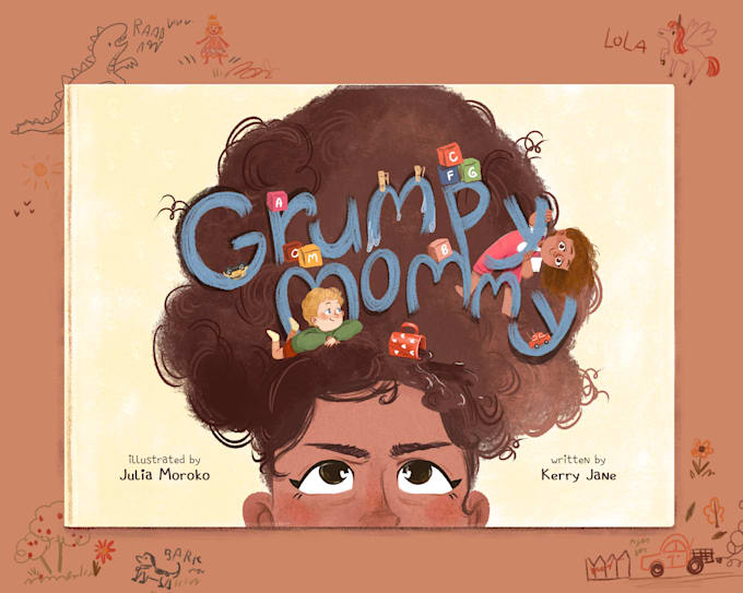 create a whimsical and stunning book cover