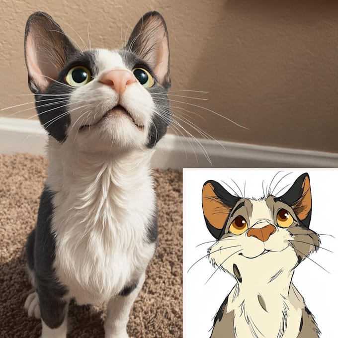 design custom disney pet portrait