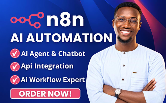 deploy, setup and fix n8n ai automation n8n ai agent api integration n8n expert
