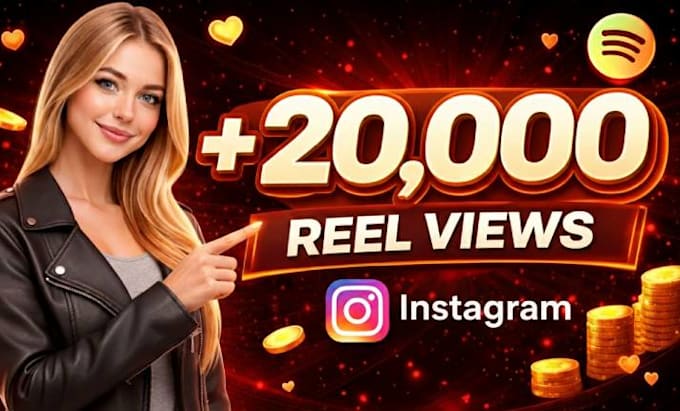 do promotion 20,000 instagram reels views