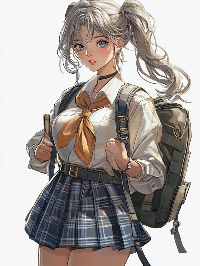 draw anime character for you