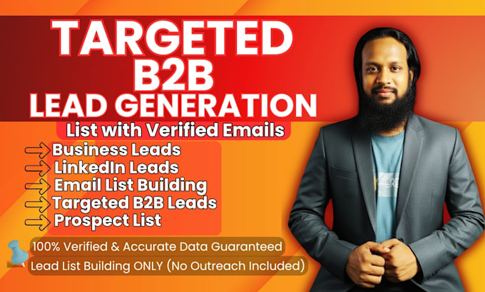 build a verified b2b lead generation and targeted email list