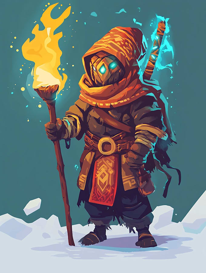 create 2d game character