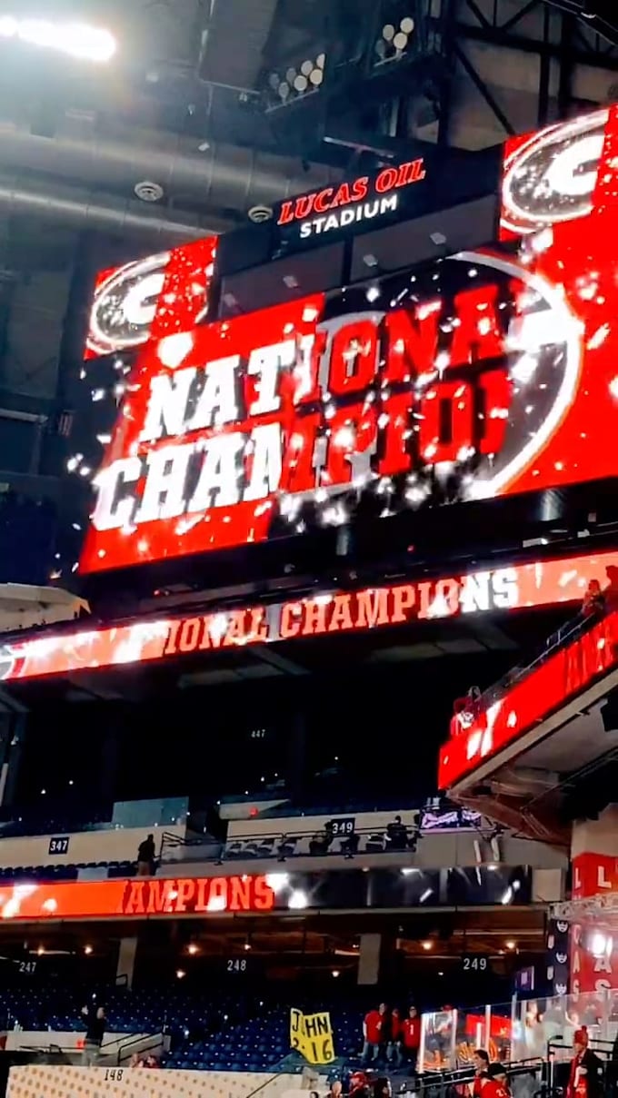 create stadium led wall, football arena billboard and jumbotron animation
