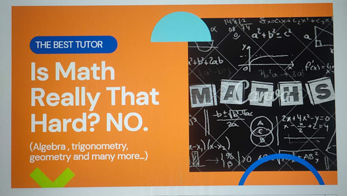 give tuitions on trigonometry, algebra and geometry