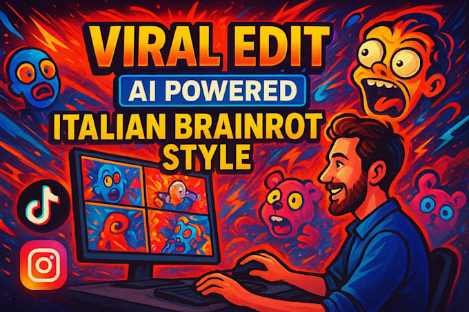 Create hilarious roi italian brainrot video, viral ai video for youtube ...