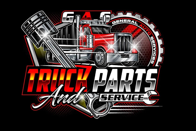 create professional and specially auto service logo design