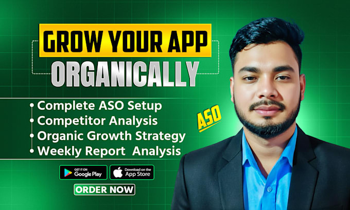 Boost your app growth with aso and marketing strategy by Minhas1t | Fiverr