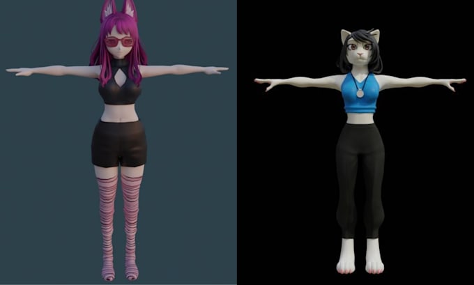 create custom sfm model, tf2 model, fnaf model, mmd model, gmod playermodel, vrc