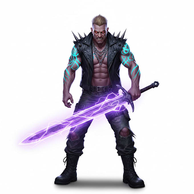 create ai generated characters and concept art