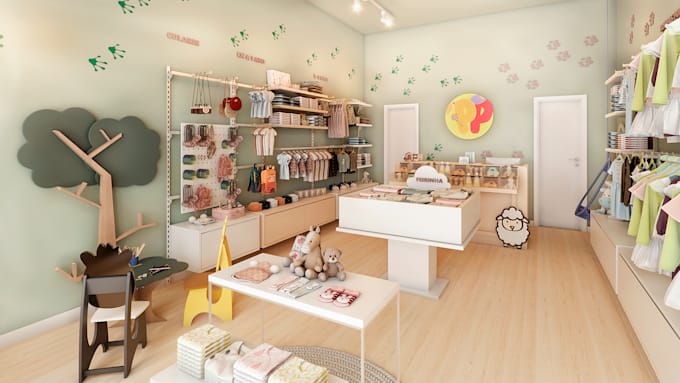design and deliver realistic images of your store