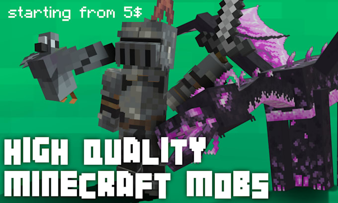 create you a vanilla like minecraft 3d mob