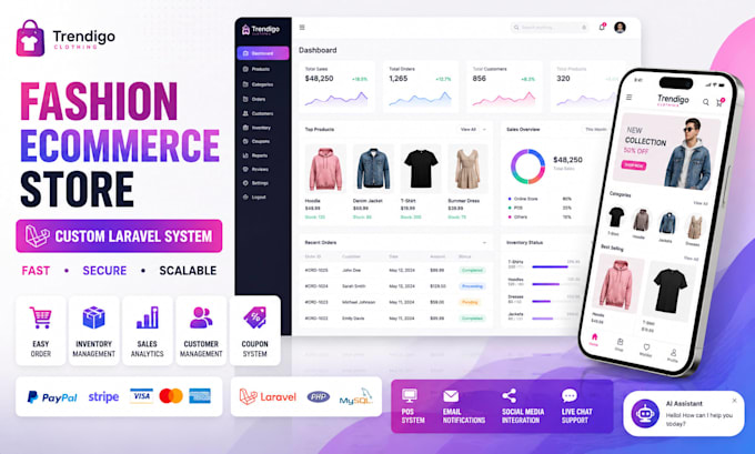 build fashion ecommerce website