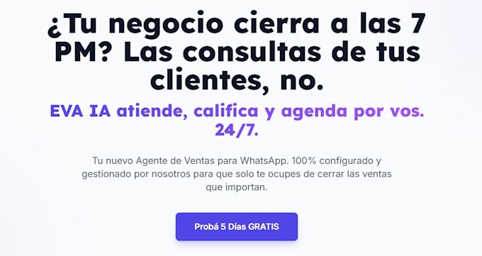 Custom whatsapp ai bot for lead qualification by Gonzalonavarrou | Fiverr