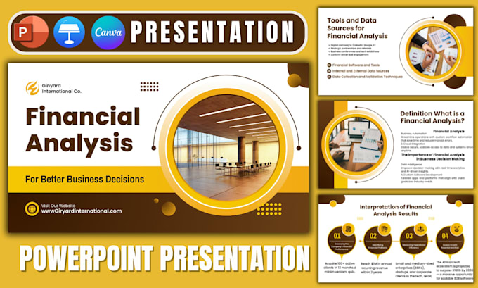 improve business presentation pitch deck canva powerpoint presentation template
