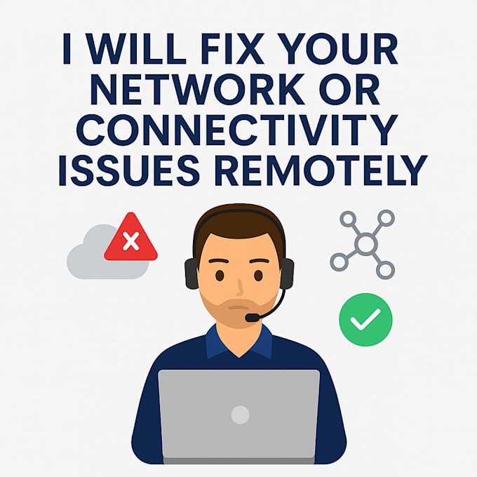 fix your network or connectivity issues remotely