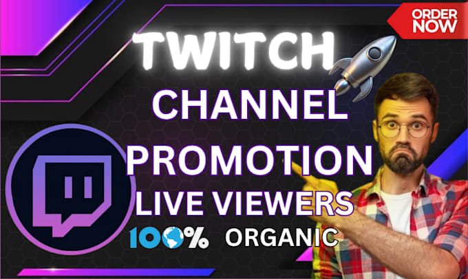 do twitch channel promotion