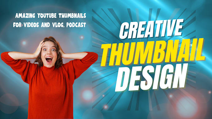design amazing youtube thumbnails