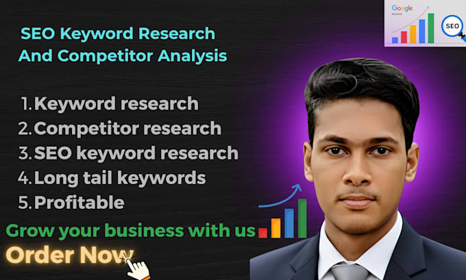 do advanced SEO keyword research and competitor analysis