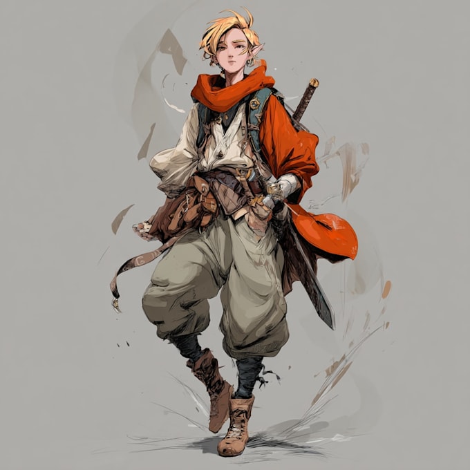 do illustrate your anime and roleplaying character