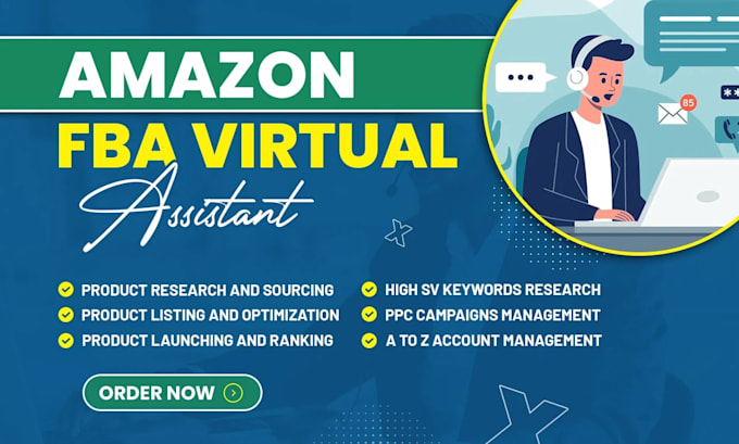 your amazon fba wholesale virtual assistant