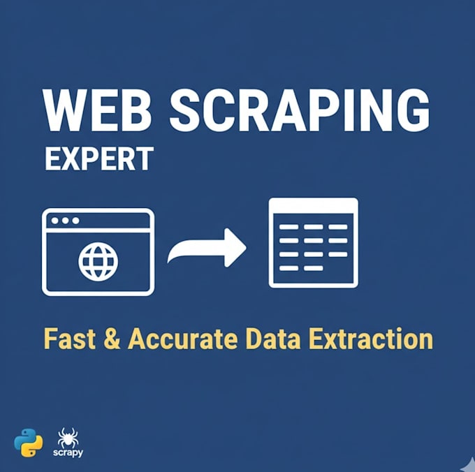 scrape a website and return data in excel