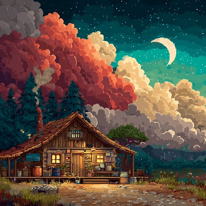 create a custom pixel art profile picture