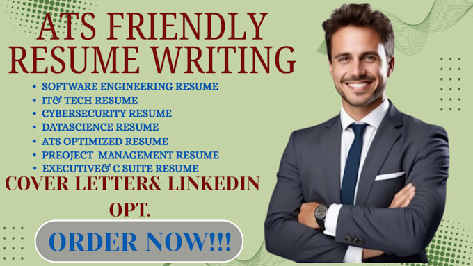 create an interview winning IT resume, tech CV, and linkedin optimization