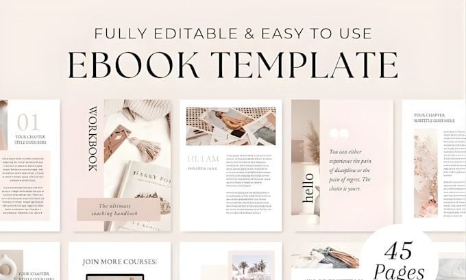 Design canva self help wellness romance ebook workbook lead magnet ...