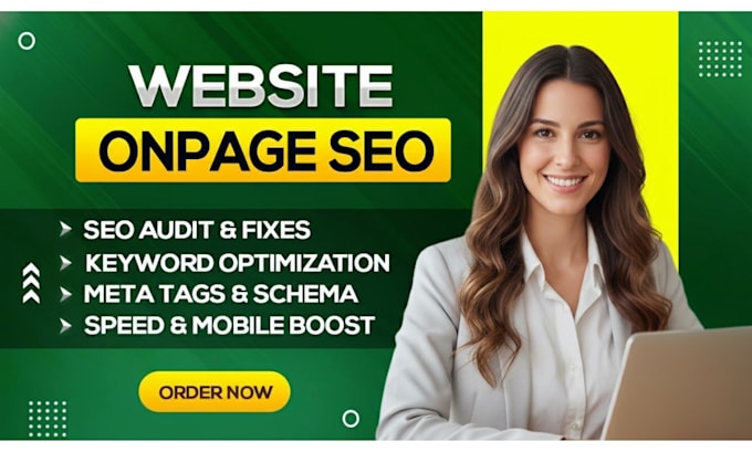 create a onpage SEO campaign for your any website
